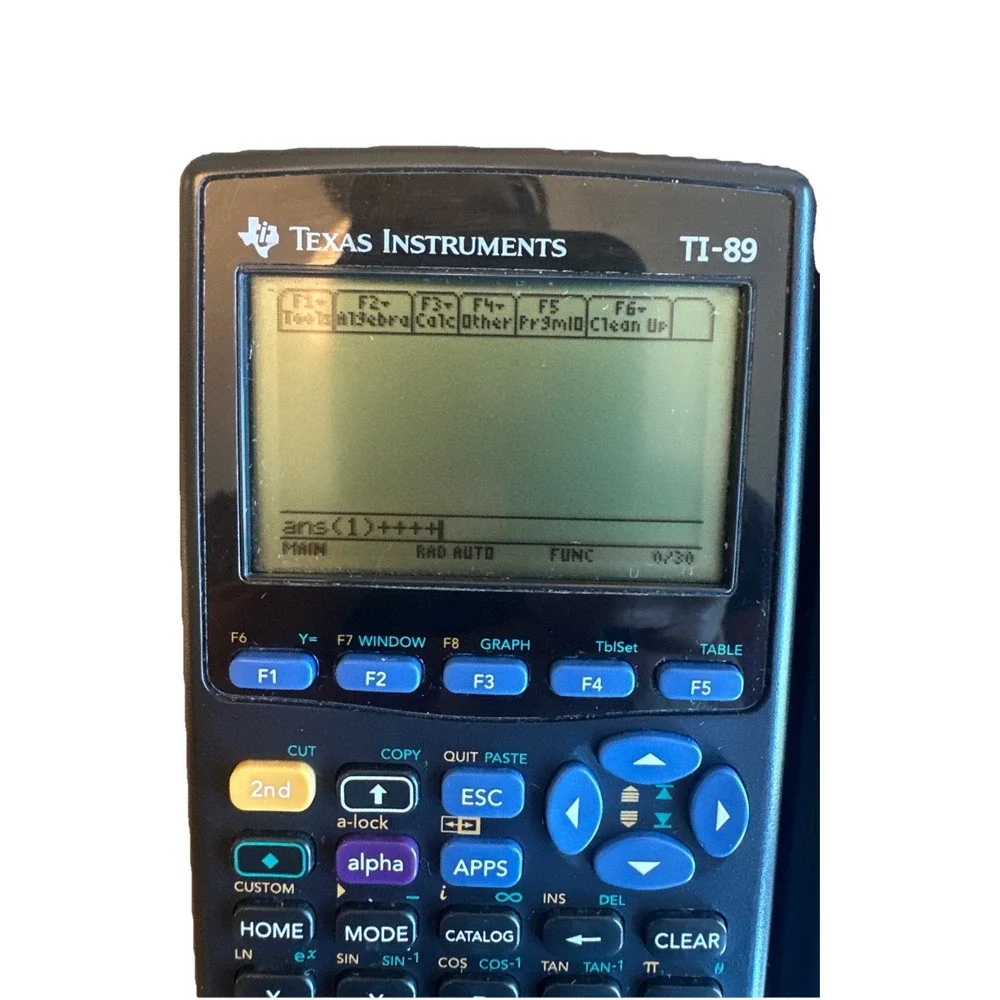 Texas‎ Instruments Ti-89 Titanium Graphing Calculator Cover TESTED New Batteries